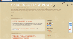 Desktop Screenshot of carolscottageplace.blogspot.com