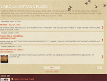 Tablet Screenshot of carolscottageplace.blogspot.com