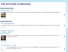 Tablet Screenshot of mysoregymkhana.blogspot.com