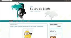 Desktop Screenshot of eusoudonorte.blogspot.com