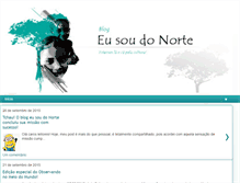 Tablet Screenshot of eusoudonorte.blogspot.com