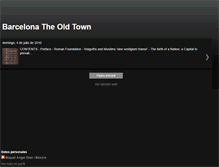 Tablet Screenshot of barcelonatheoldtown.blogspot.com