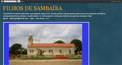 Desktop Screenshot of filhosdesambaiba.blogspot.com