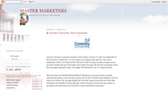 Desktop Screenshot of master-marketers.blogspot.com