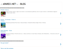Tablet Screenshot of blogapareci.blogspot.com