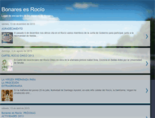 Tablet Screenshot of caminodebonares.blogspot.com