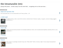 Tablet Screenshot of intramuralist.blogspot.com
