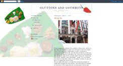 Desktop Screenshot of gluttonsandgourmets.blogspot.com