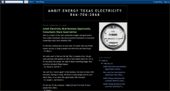 Desktop Screenshot of ambitenergytexas.blogspot.com