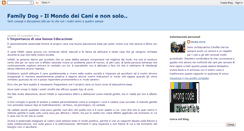 Desktop Screenshot of familydog-ilmondodeicani.blogspot.com
