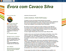 Tablet Screenshot of evoracomcavaco.blogspot.com