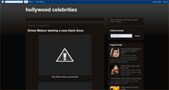 Desktop Screenshot of celebritieshollywoodpics.blogspot.com
