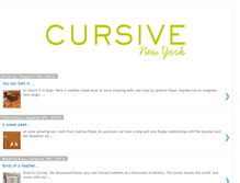 Tablet Screenshot of cursivenewyork.blogspot.com