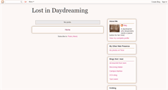 Desktop Screenshot of lostindaydreaming.blogspot.com