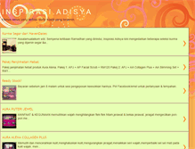 Tablet Screenshot of inspirasiadisya.blogspot.com