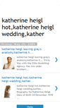 Mobile Screenshot of katherine-heigl-bio.blogspot.com