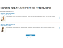 Tablet Screenshot of katherine-heigl-bio.blogspot.com