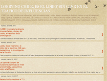 Tablet Screenshot of lobbyingchile.blogspot.com
