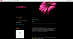 Desktop Screenshot of ceritamaya.blogspot.com