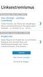 Mobile Screenshot of linksextremismus.blogspot.com