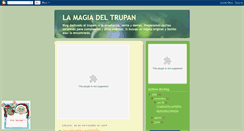 Desktop Screenshot of lamagiadeltrupan.blogspot.com