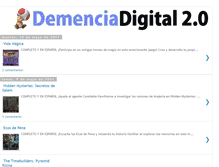 Tablet Screenshot of demenciadigital.blogspot.com