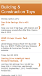 Mobile Screenshot of buildingnconstructiontoys.blogspot.com
