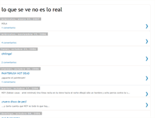 Tablet Screenshot of loquesevenoesloreal.blogspot.com