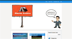 Desktop Screenshot of pharmacarchive.blogspot.com