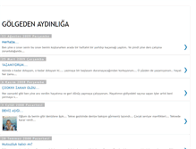 Tablet Screenshot of golgedenaydinliga.blogspot.com
