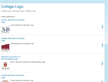 Tablet Screenshot of collegelogo.blogspot.com
