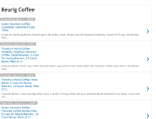 Tablet Screenshot of keurig-coffee.blogspot.com