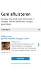 Mobile Screenshot of gsmafluisteren.blogspot.com