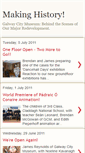 Mobile Screenshot of makinghistorygalway.blogspot.com
