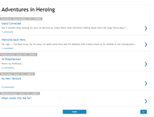 Tablet Screenshot of heroswelcome.blogspot.com