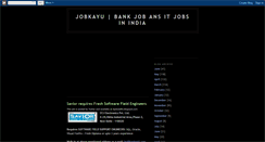 Desktop Screenshot of jobkayu.blogspot.com