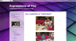 Desktop Screenshot of expressions-of-you.blogspot.com