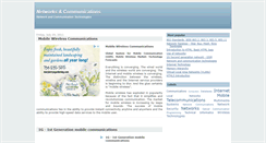 Desktop Screenshot of network-communications.blogspot.com
