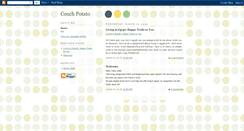 Desktop Screenshot of couchpotatos.blogspot.com