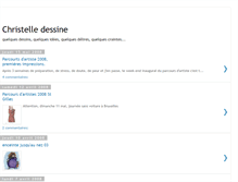 Tablet Screenshot of christelledessine.blogspot.com