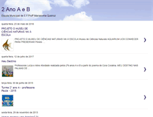 Tablet Screenshot of escolamarianinha2ano.blogspot.com