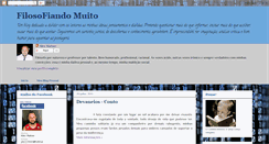 Desktop Screenshot of filosofiandomuito.blogspot.com