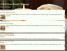 Tablet Screenshot of catchyourbreathmassage.blogspot.com