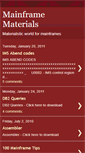 Mobile Screenshot of mainframematerials.blogspot.com