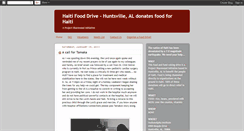 Desktop Screenshot of haitifooddrive.blogspot.com