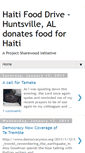 Mobile Screenshot of haitifooddrive.blogspot.com