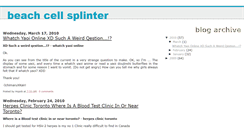 Desktop Screenshot of beacesplint.blogspot.com