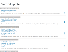 Tablet Screenshot of beacesplint.blogspot.com