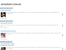 Tablet Screenshot of jornalismoculturalufsj.blogspot.com