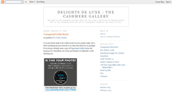 Desktop Screenshot of cashmeregallery.blogspot.com